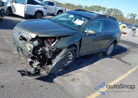 2017 Subaru Outback 2.5I Premium from USA, damaged, VIN 4S4BSACC1H3396962